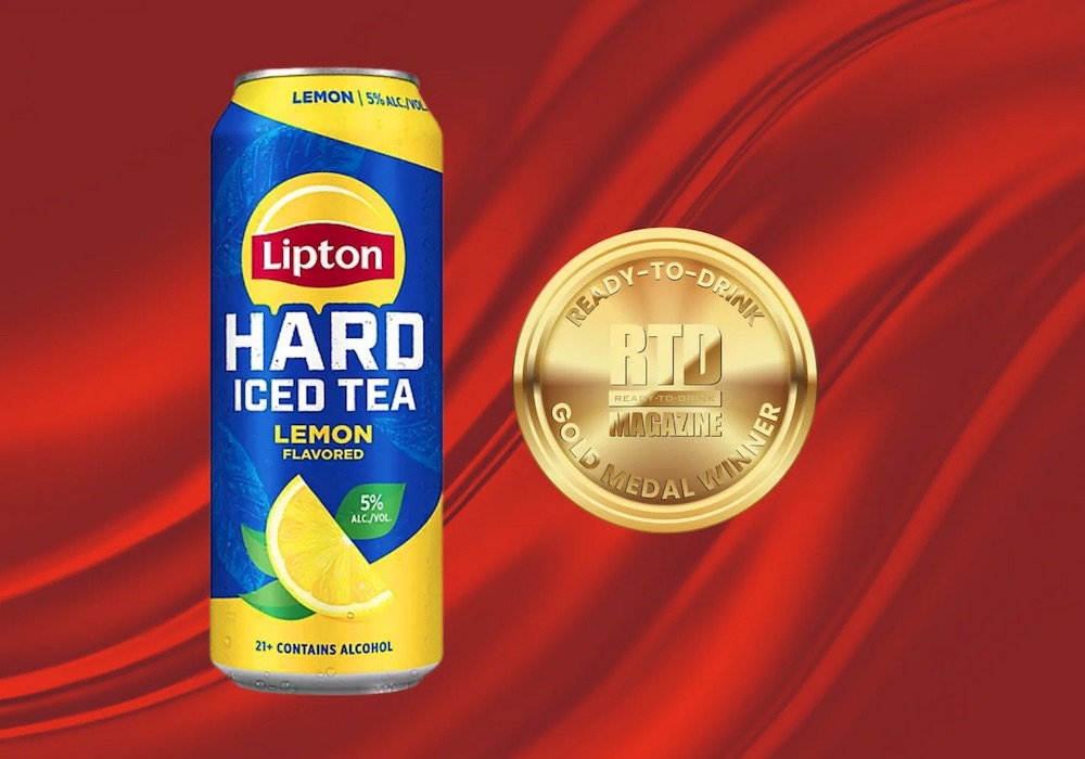 Lipton Hard Iced Tea y Seagram’s son galardonados por la revista RTD