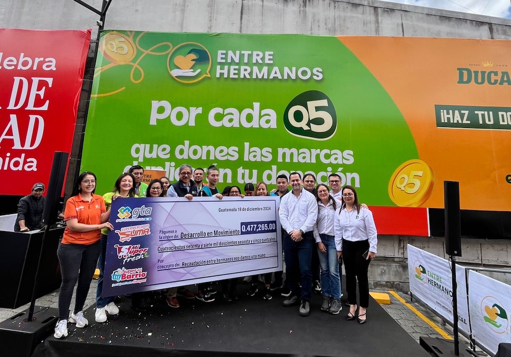 Programa “Entre Hermanos Hacemos el Cambio” recauda $61,000.00 para iniciativas sociales