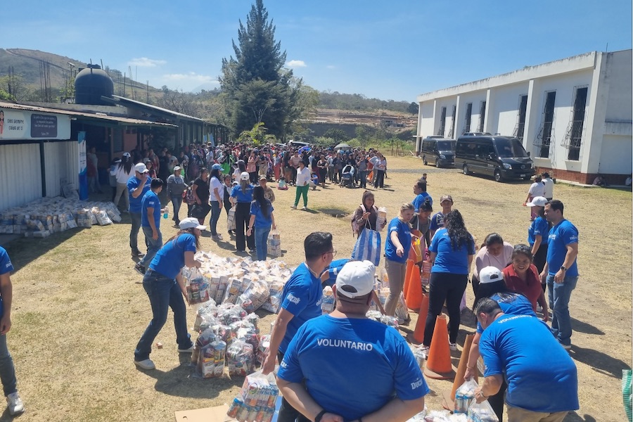 300 familias en Guatemala fueron beneficiadas por la iniciativa 